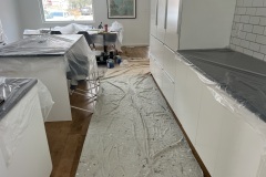 preparing floors