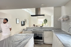 kitchen prepped and ready