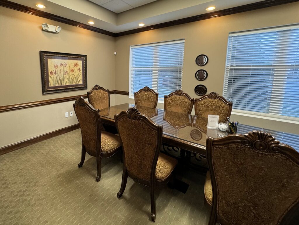 commercial interior board room