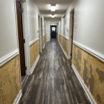 Wallpaper is being removed