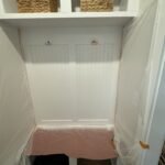 Custom Woodwork in Mudroom
