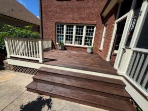 deck painting and sealing