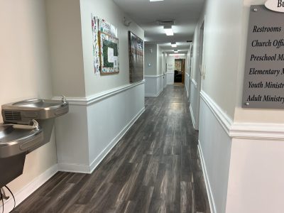 Church Hall Painted