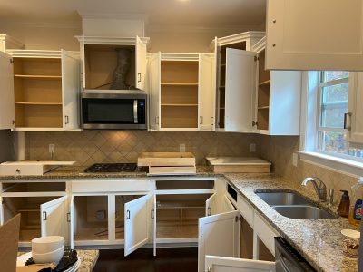 kitchen cabinets repainted white kitchen cabinets repainted white